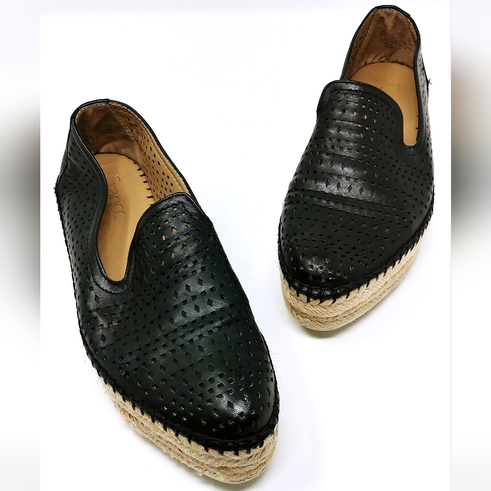 FRANCO SARTO || L-Elliot Espadrille Jute Platforms